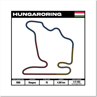 formula one circuit hungaroring - formula one track - formula 1 track T-Shirt Hoodie T-Shirt Posters and Art